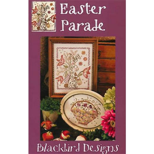 Stickvorlage Blackbird Designs - Easter Parade