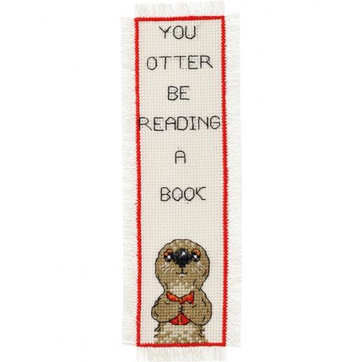 Permin Stickpackung - Lesezeichen You otter be reading..