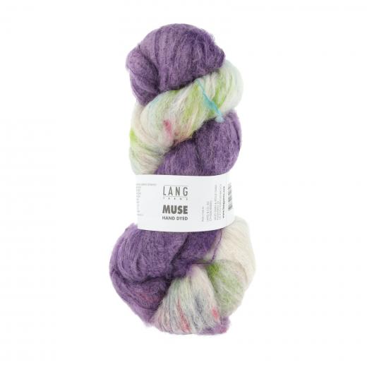 Muse Lang Yarns - violett bedruckt