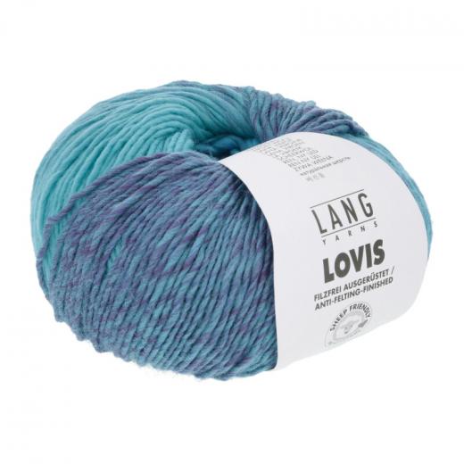 Lovis Lang Yarns - türkis - grün - blau - Ausverkauf Restbestand