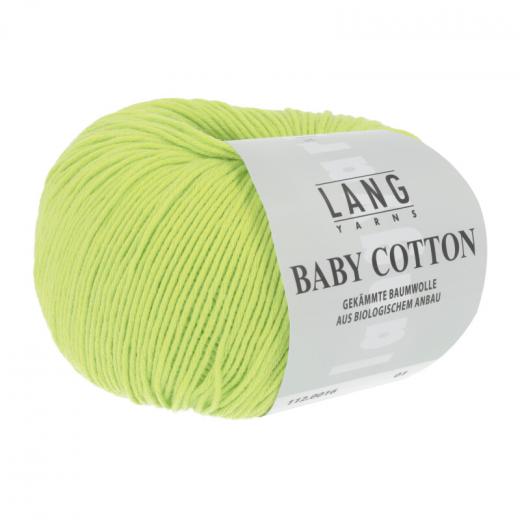 Baby Cotton Lang Yarns - hellgrün (0016)