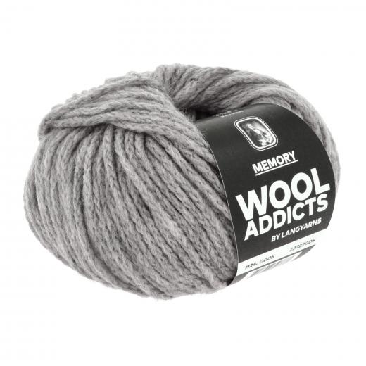 Wooladdicts Memory Lang Yarns - Grey