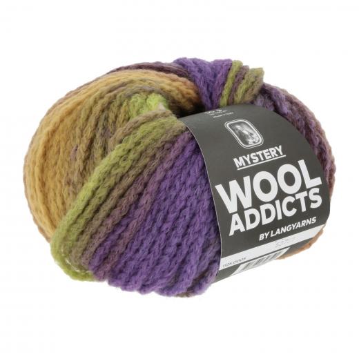 Wooladdicts Mystery Lang Yarns - brown-lilac-olive