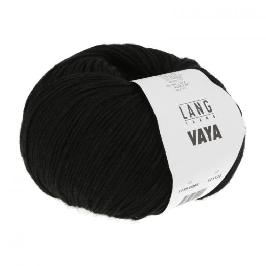 Vaya Lang Yarns - schwarz (0004)