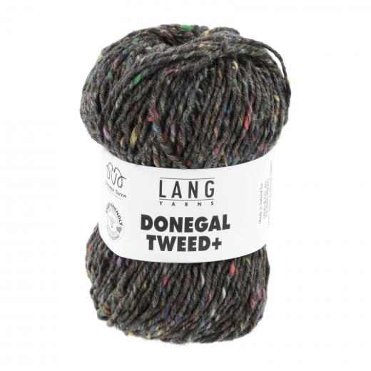 Donegal Tweed+ Lang Yarns - Grau