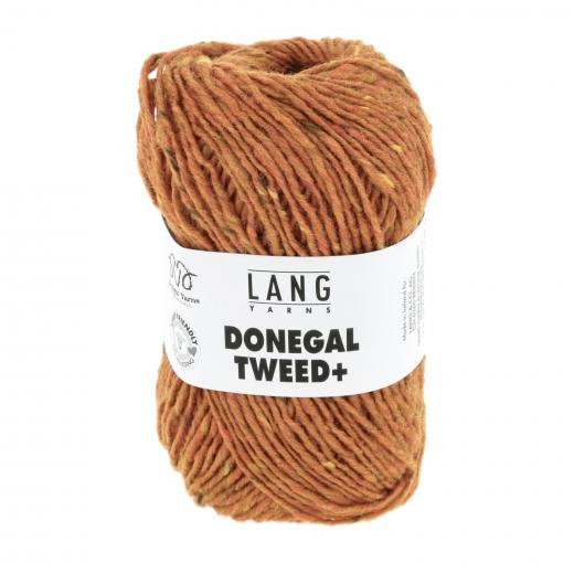 Donegal Tweed+ Lang Yarns - Orange