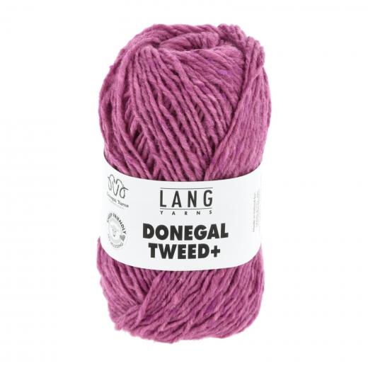 Donegal Tweed+ Lang Yarns - Pink