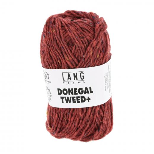 Donegal Tweed+ Lang Yarns - Rot