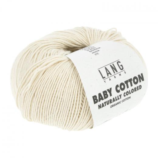 Baby Cotton Naturally Colored Lang Yarns - ivory (0001)