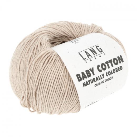 Baby Cotton Naturally Colored Lang Yarns - light brown (0002)