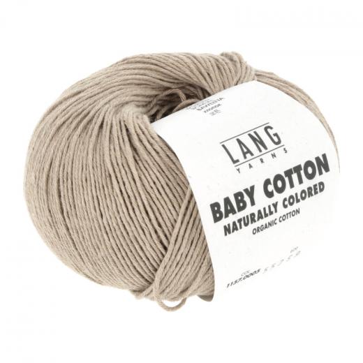 Baby Cotton Naturally Colored Lang Yarns - light green (0005)