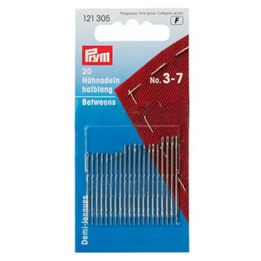 Nähnadeln halblang Stärke 3-7 sortiert - Prym