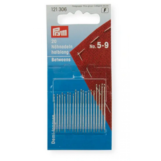 Nähnadeln halblang Stärke 5-9 sortiert - Prym