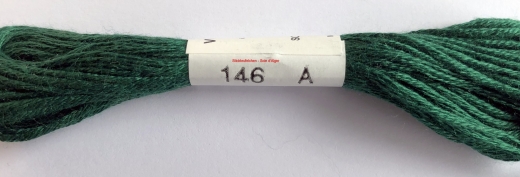 Soie dAlger Seidenstickgarn - Farbe 146 grün extra