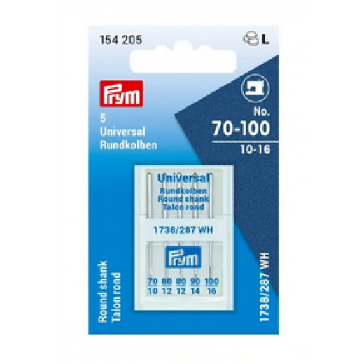 Nähmaschinennadeln 287(690) 70-100 Rundkolben - Prym