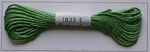 Soie dAlger Seidenstickgarn - Farbe 1833 warmes grün