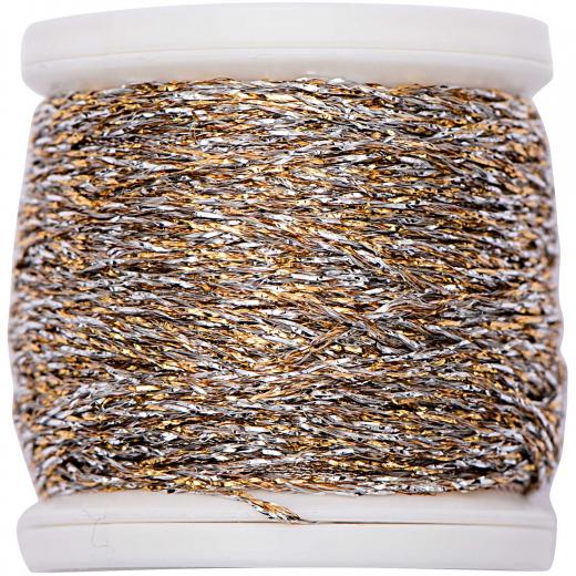 Sticktwist Metallic No. 10 Rico Design - gold-silber