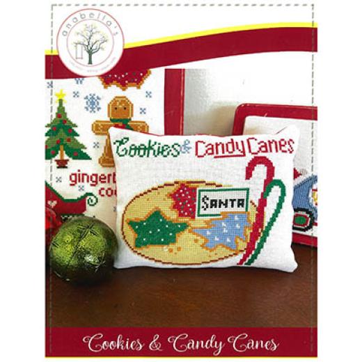 Stickvorlage Anabellas - Cookies & Candy Canes