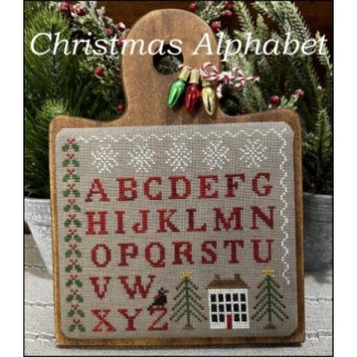 Stickvorlage The Scarlett House - Christmas Alphabet