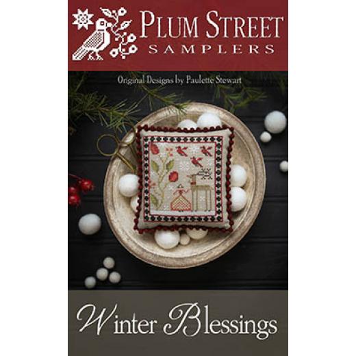 Stickvorlage Plum Street Samplers - Winter Blessings