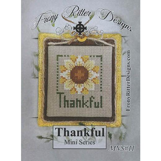 Stickvorlage Frony Ritter Designs - Thankful