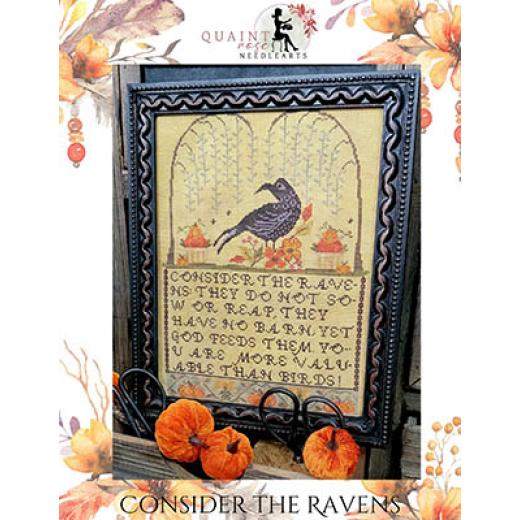 Stickvorlage Quaint Rose Needle Arts - Consider The Ravens