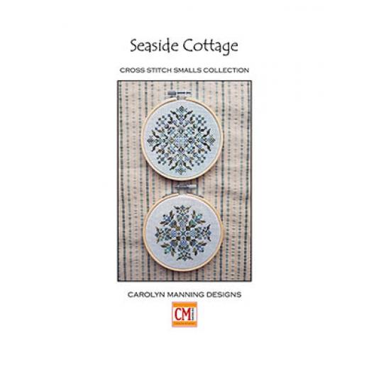 Stickvorlage CM Designs - Seaside Cottage