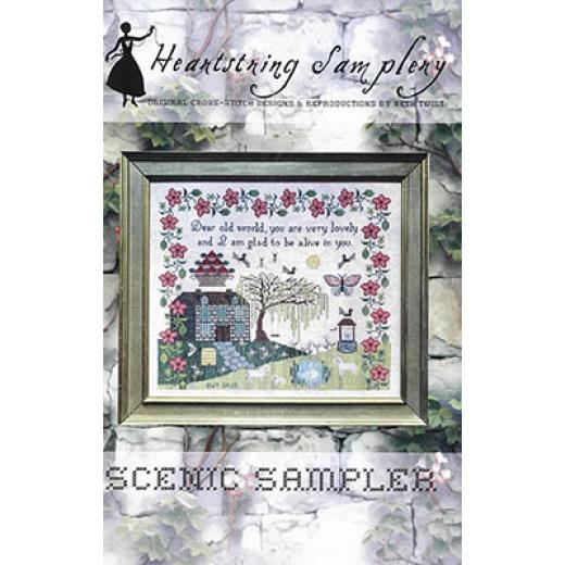 Stickvorlage Heartstring Samplery - Scenic Sampler