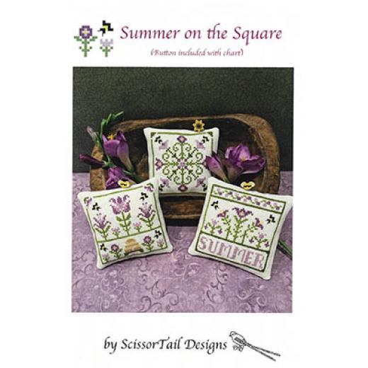 Stickvorlage Scissor Tail Designs - Summer On The Square