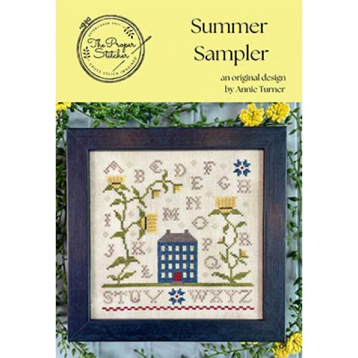 Stickvorlage Proper Stitcher - Summer Sampler