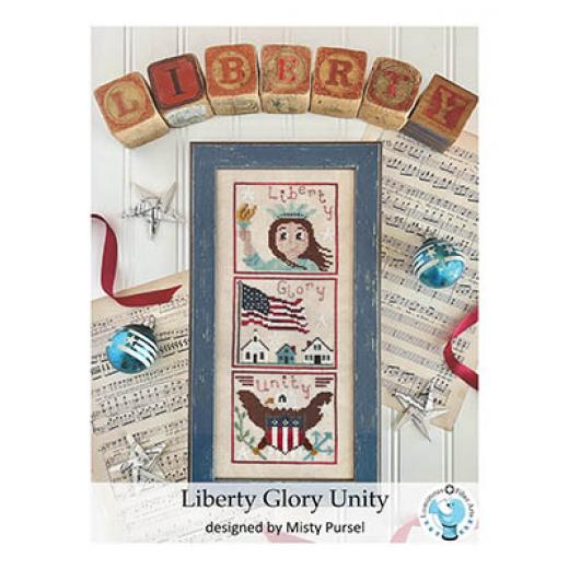 Stickvorlage Luminous Fiber Arts - Liberty Glory Unity