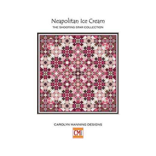 Stickvorlage CM Designs - Neapolitan Ice Cream
