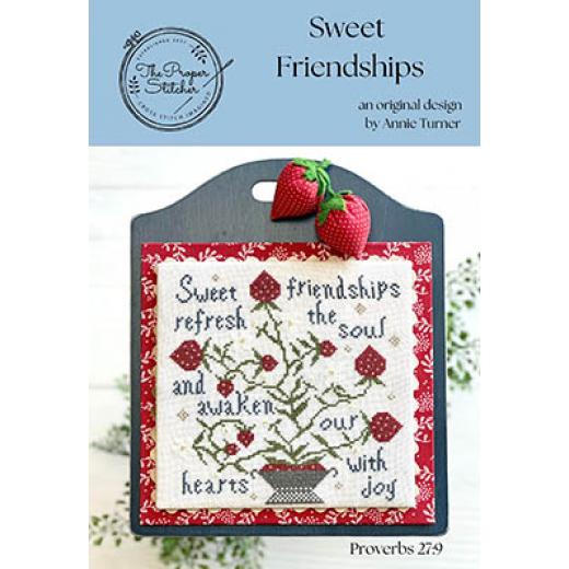 Stickvorlage The Proper Stitcher - Sweet Friendships