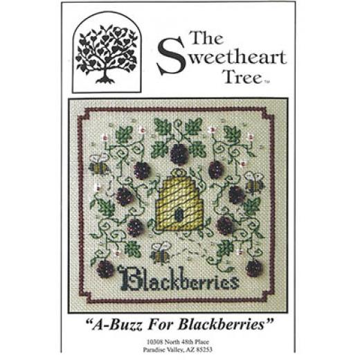 Stickvorlage The Sweetheart Tree - A-Buzz For Blackberries