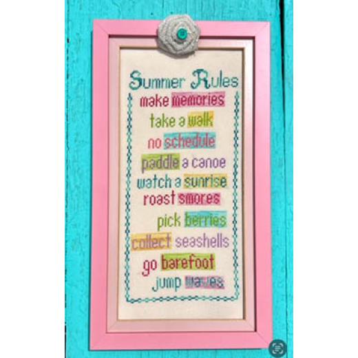 Stickvorlage Pickle Barrel Designs - Summer Rules