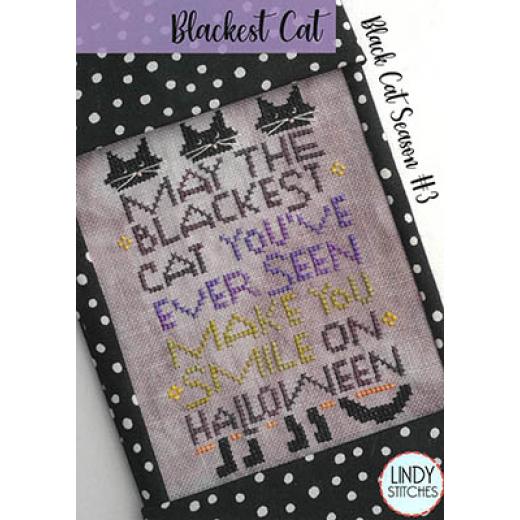 Stickvorlage Lindy Stitches - Blackest Cat - Black Cat Season 3