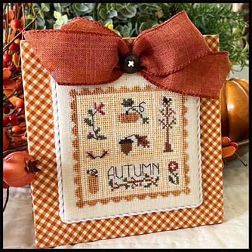 Stickvorlage Little House Needleworks - Bits And Pieces Of Autumn