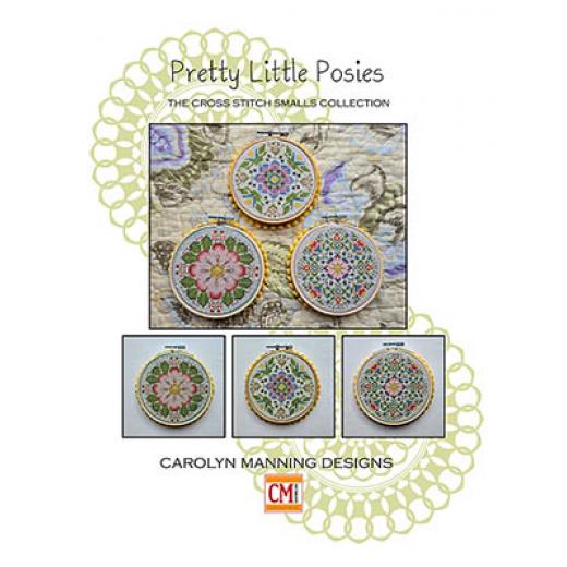 Stickvorlage CM Designs - Pretty Little Posies