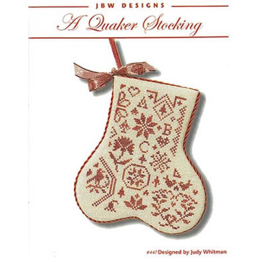 Stickvorlage JBW Designs - Quaker Stocking