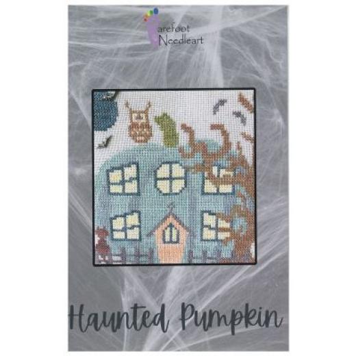 Stickvorlage Barefoot Needleart - Haunted Pumpkin