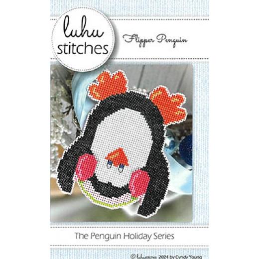 Stickvorlage Luhu Stitches - Flipper Penguin