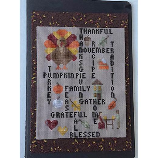 Stickvorlage SamBrie Stitches Designs - Words To Live By - Thanksgiving