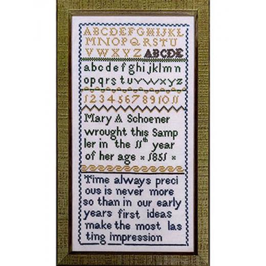 Stickvorlage SamBrie Stitches Designs - Mary Schoener 1851