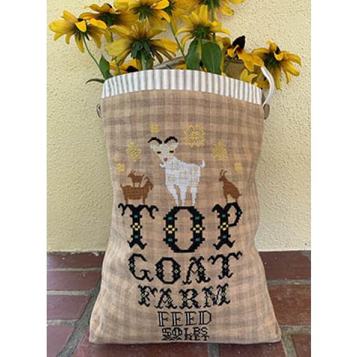 Stickvorlage Carriage House Samplings - Goat Feed Sack