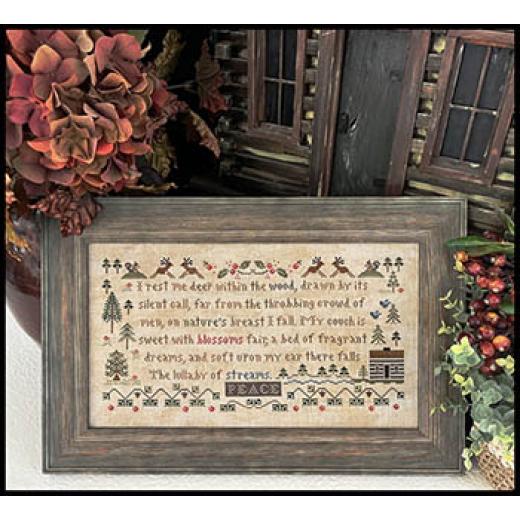 Stickvorlage Little House Needleworks - Peace