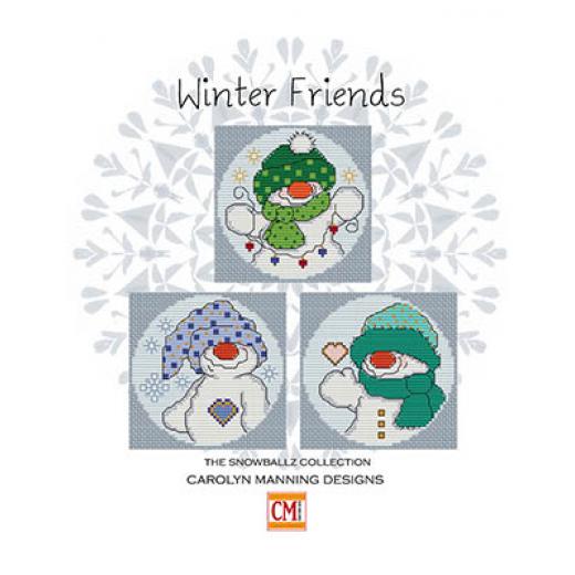 Stickvorlage CM Designs - Winter Friends