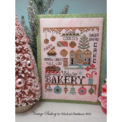 Stickvorlage Kiralyns Needlearts - Vintage Christmas Bakery