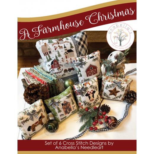 Stickvorlage Anabellas - Farmhouse Christmas Booklet (6 Designs)