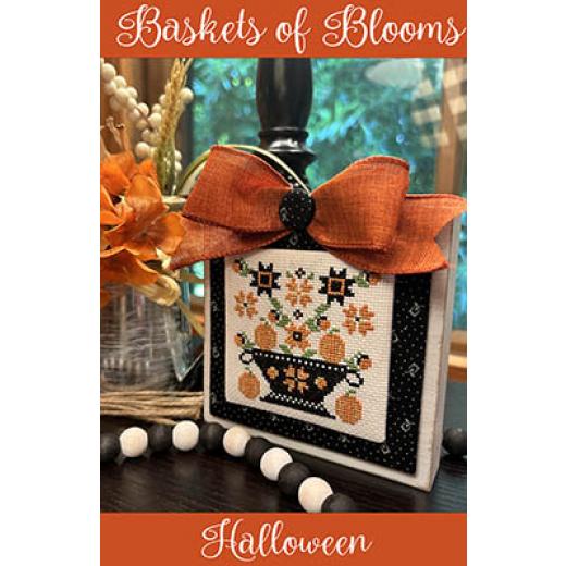 Stickvorlage Anabellas - Baskets Of Blooms Halloween