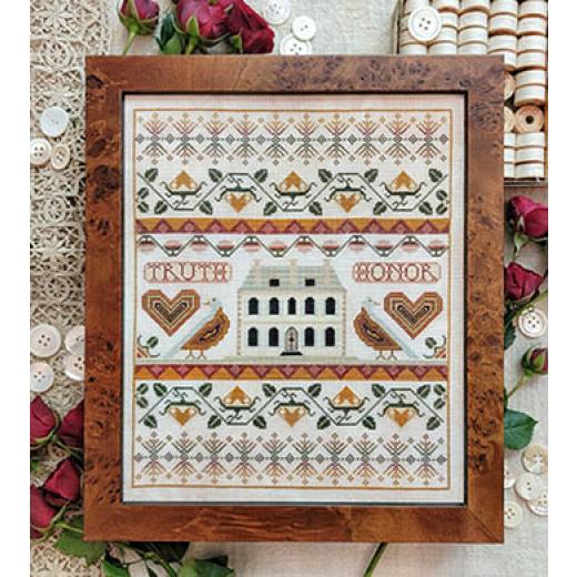 Stickvorlage Kathy Barrick - Truth & Honor Sampler